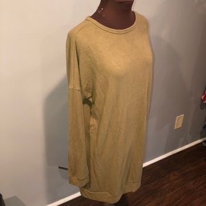 Olive Green Sweater Dress